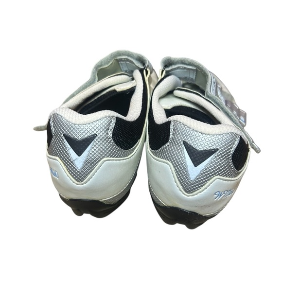 Shimano Silver white black Cycling Shoes clip in size 41 - Picture 2 of 12